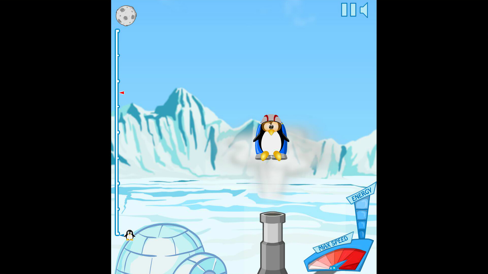 Penguin Rocketeer screenshot 4