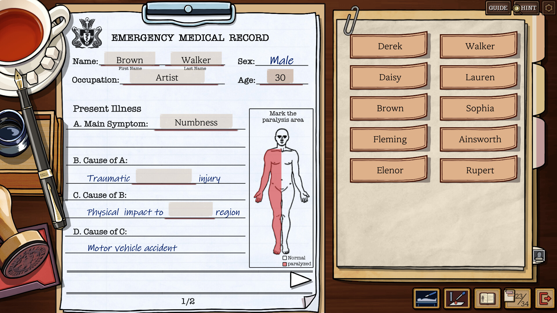 Death at Fleming Manor screenshot 6