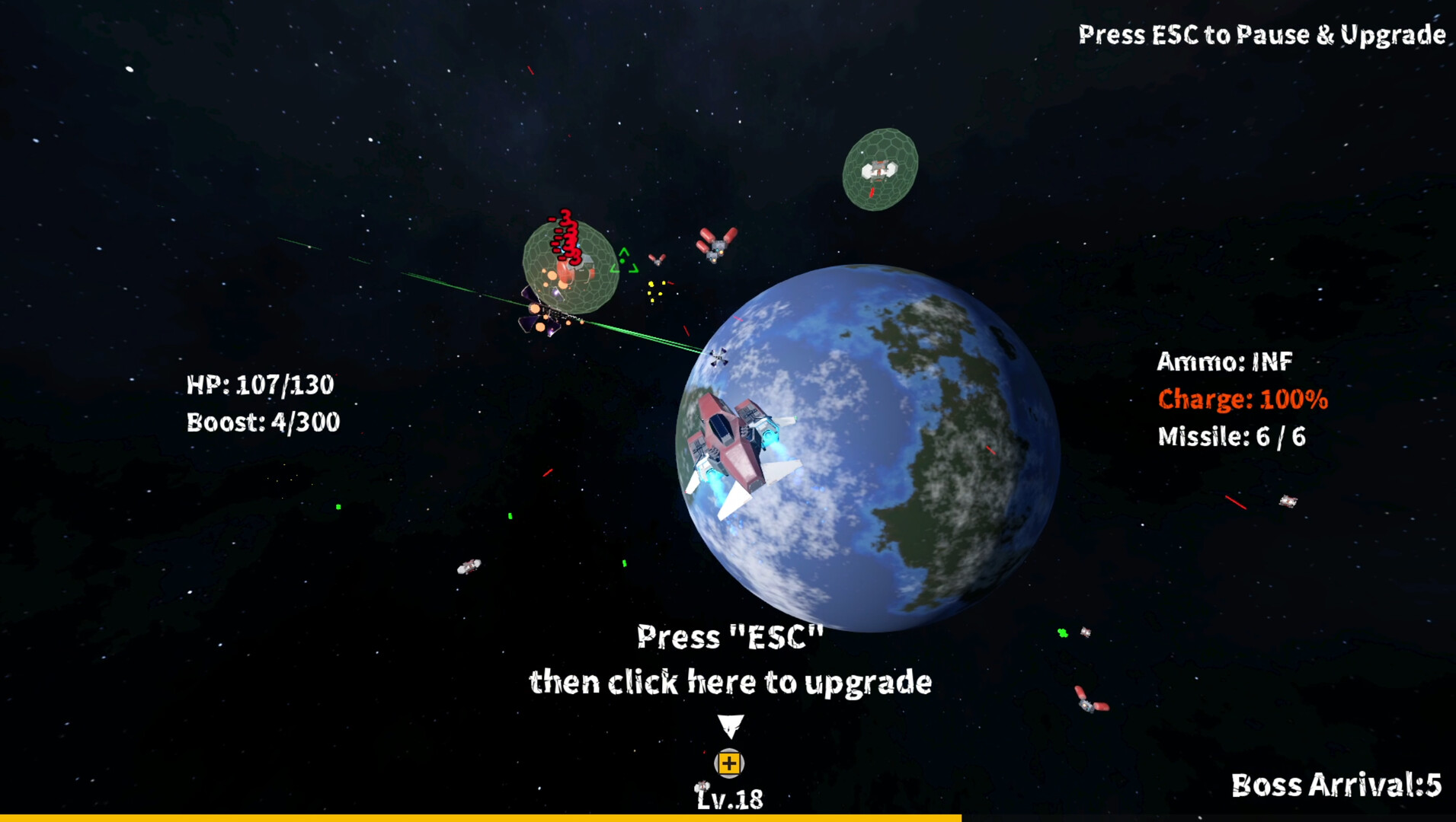 5 Min Space Battle screenshot 6