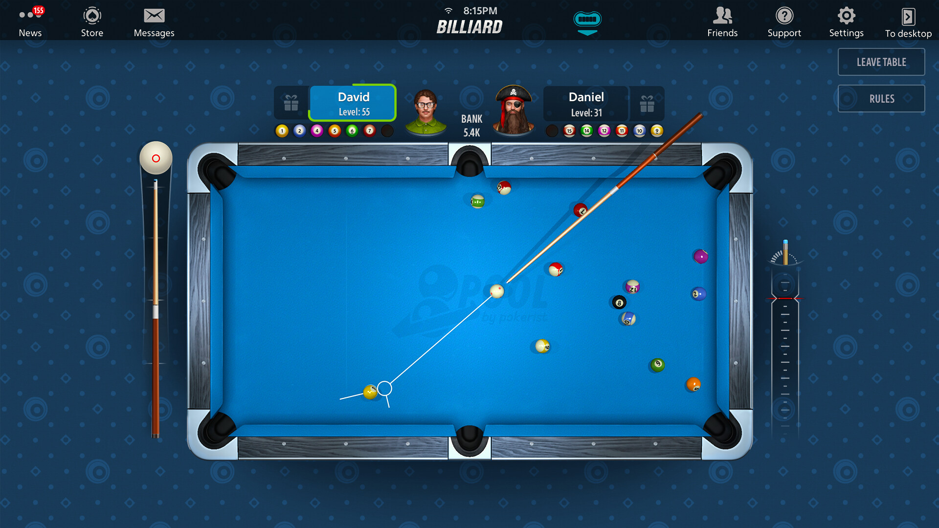 8 Ball by Pokerist™ screenshot 1