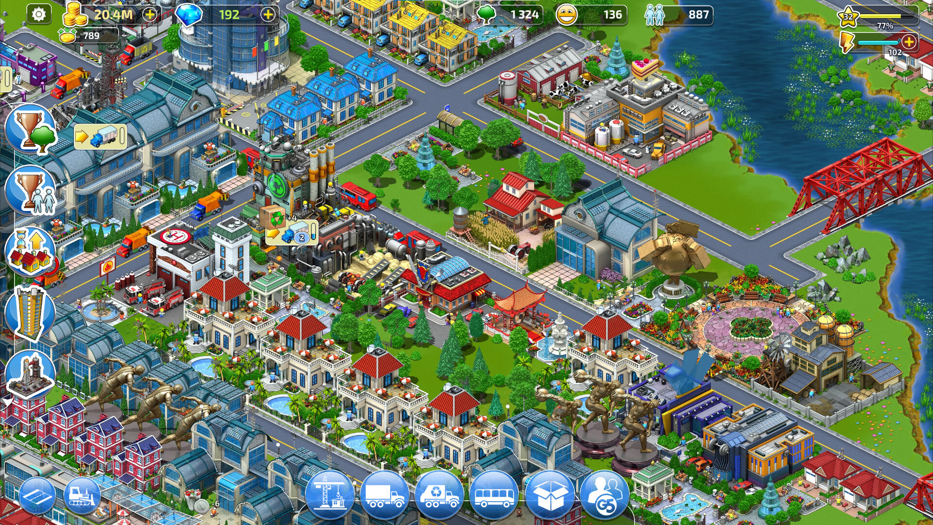 Virtual City Playground®: Build Your Metropolis screenshot 1