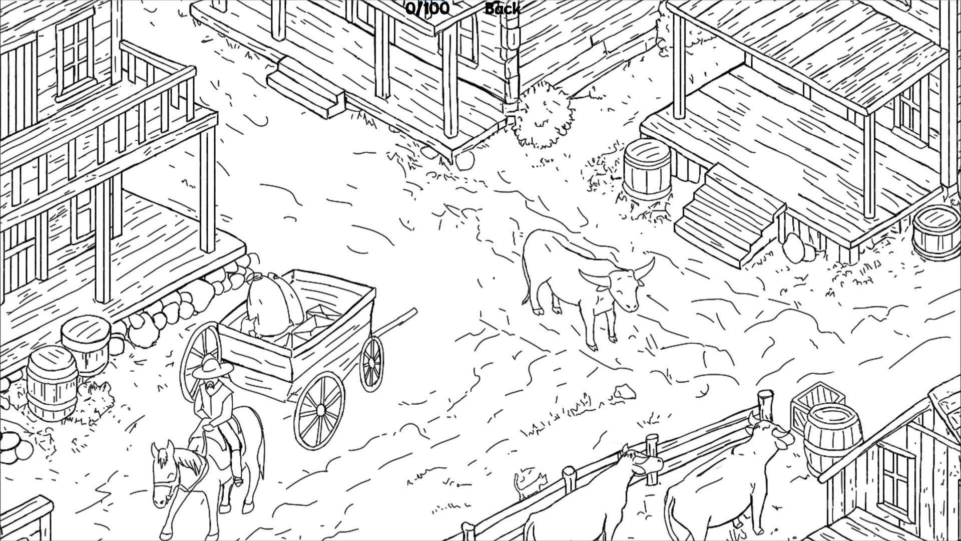 Find Meow in Wild West screenshot 4