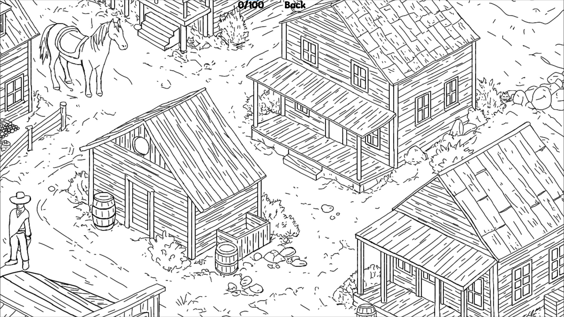 Find Meow in Wild West screenshot 5