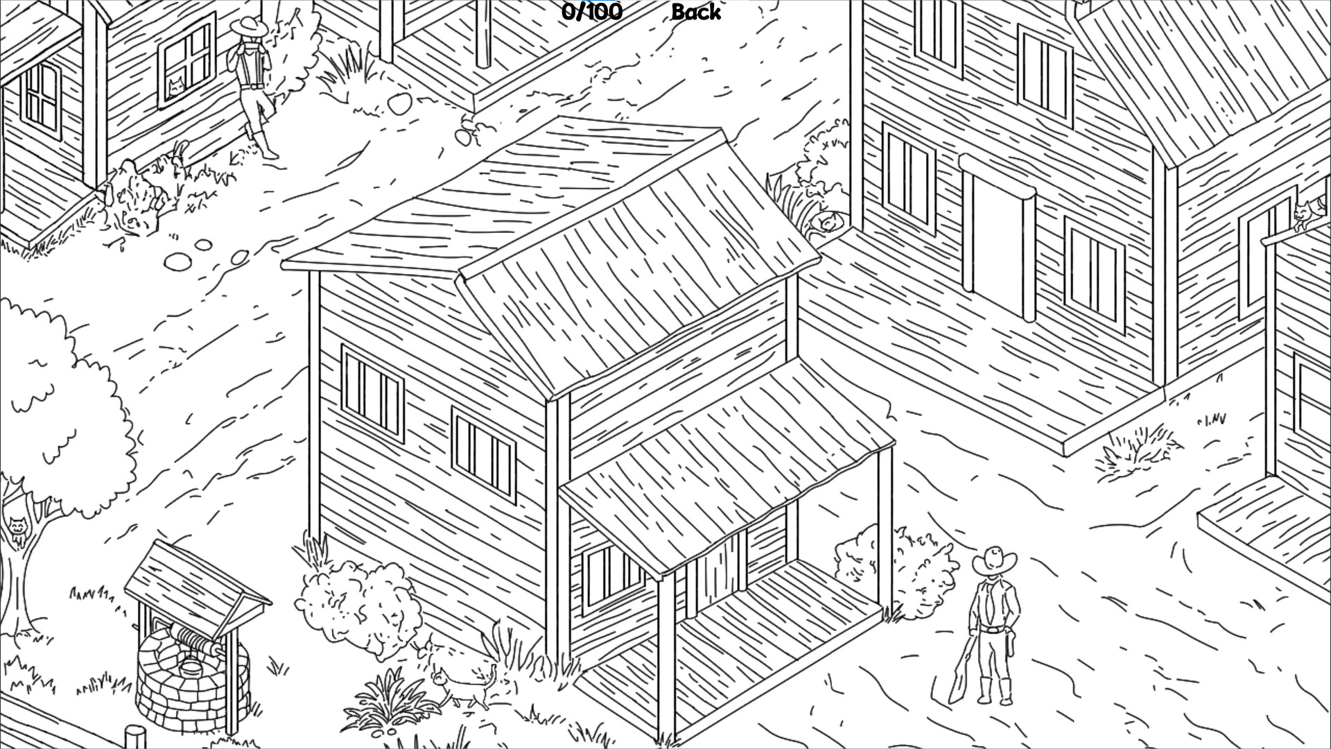 Find Meow in Wild West screenshot 1