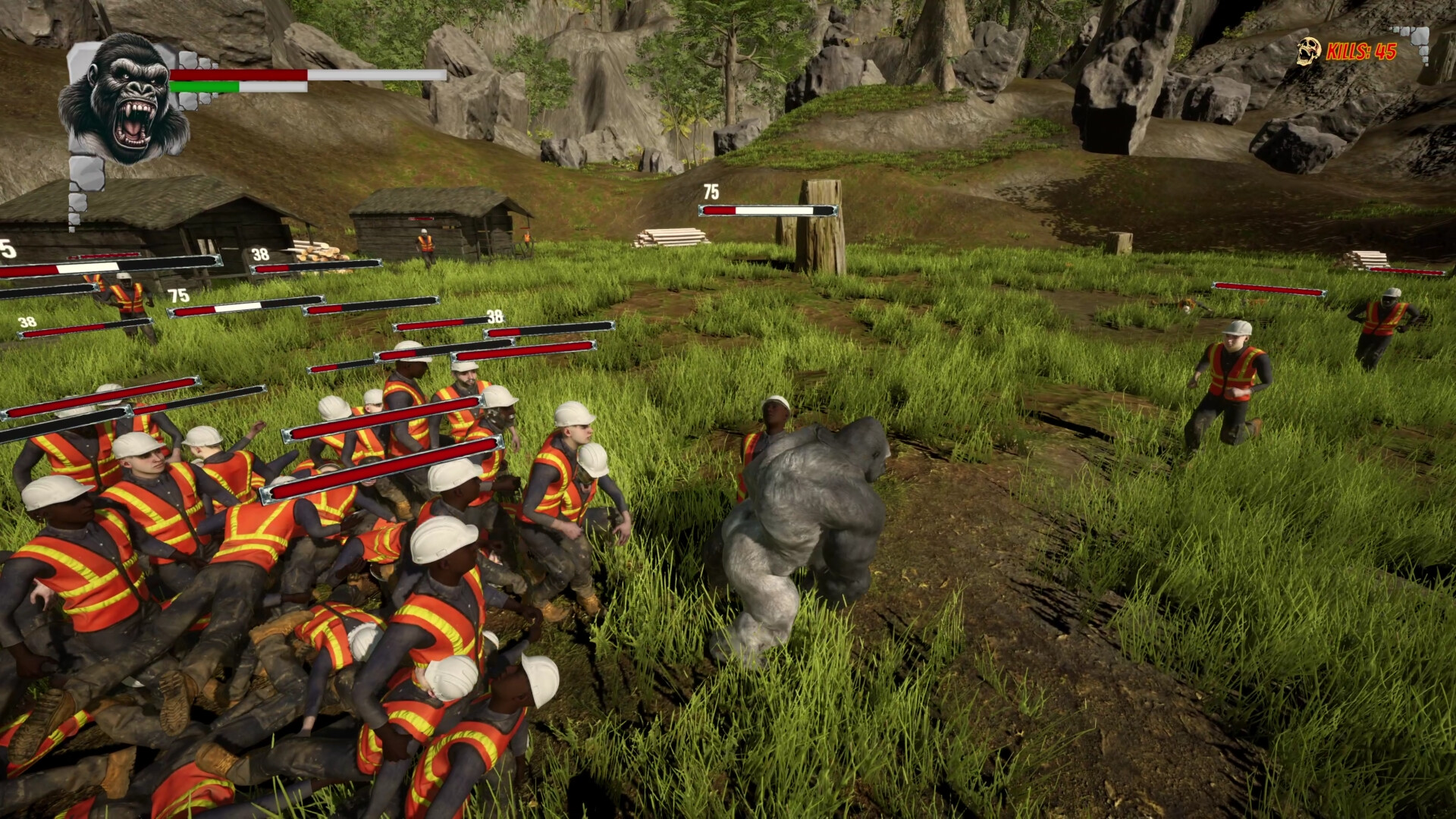 Gorilla Smash screenshot 2