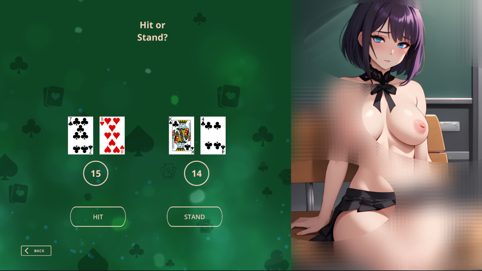 Hentai Blackjack screenshot 4
