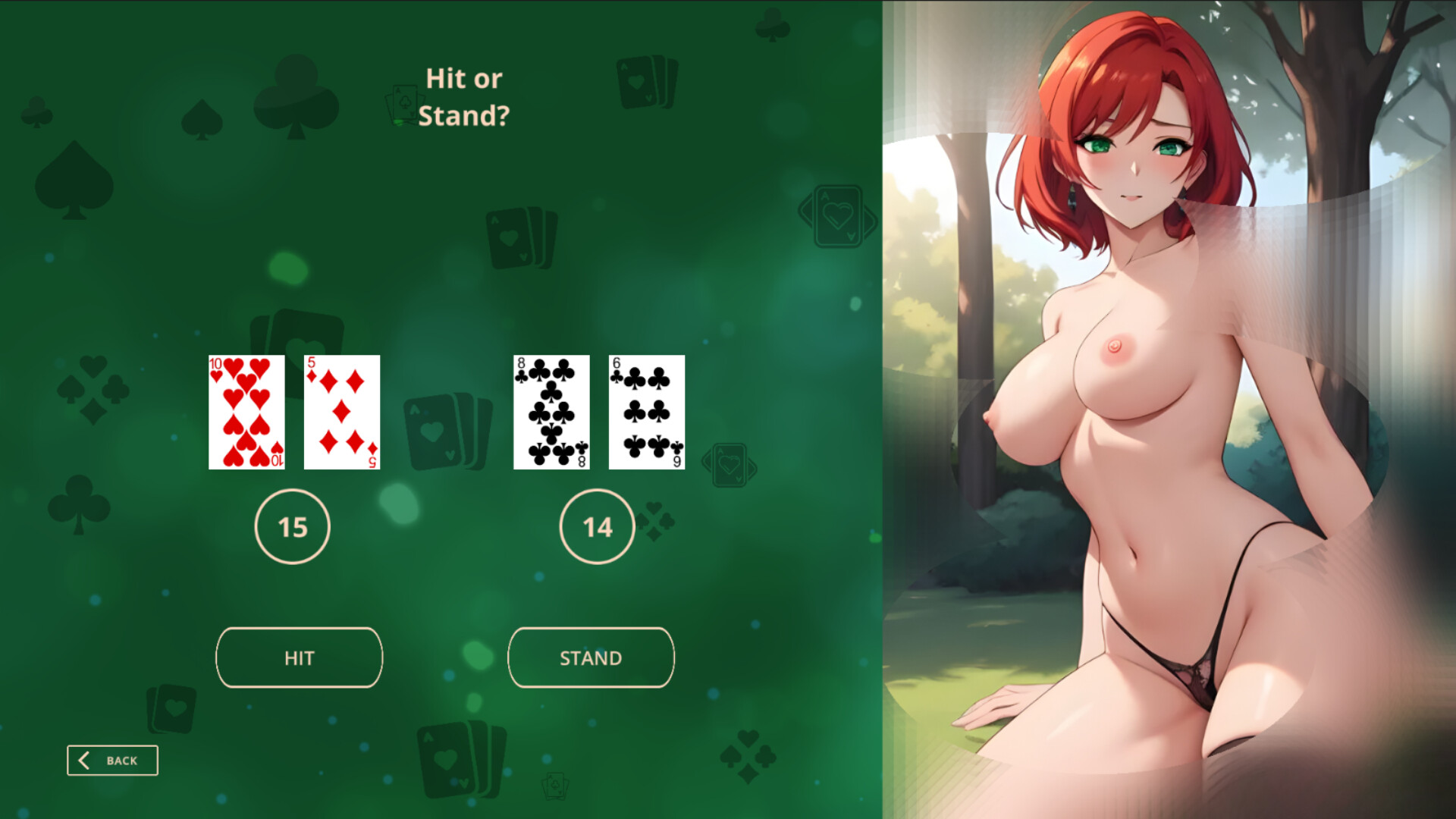 Hentai Blackjack screenshot 3