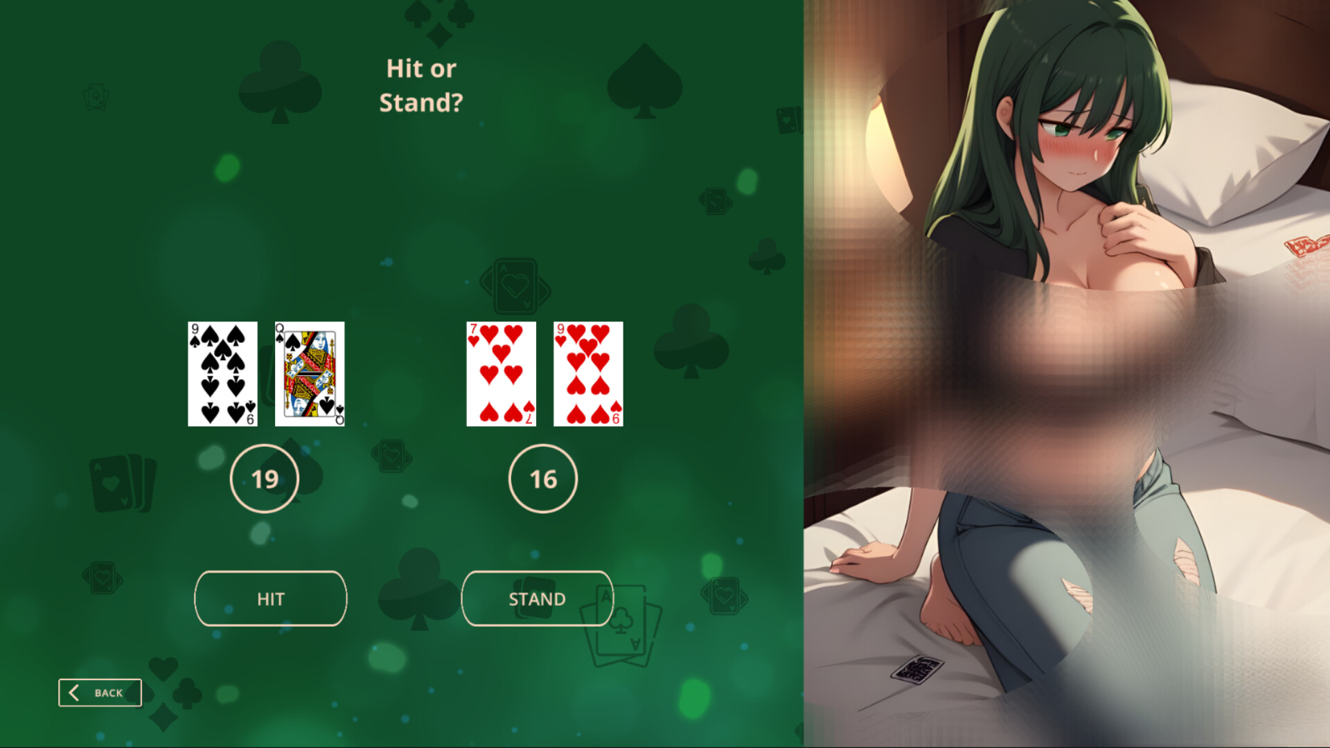 Hentai Blackjack screenshot 1