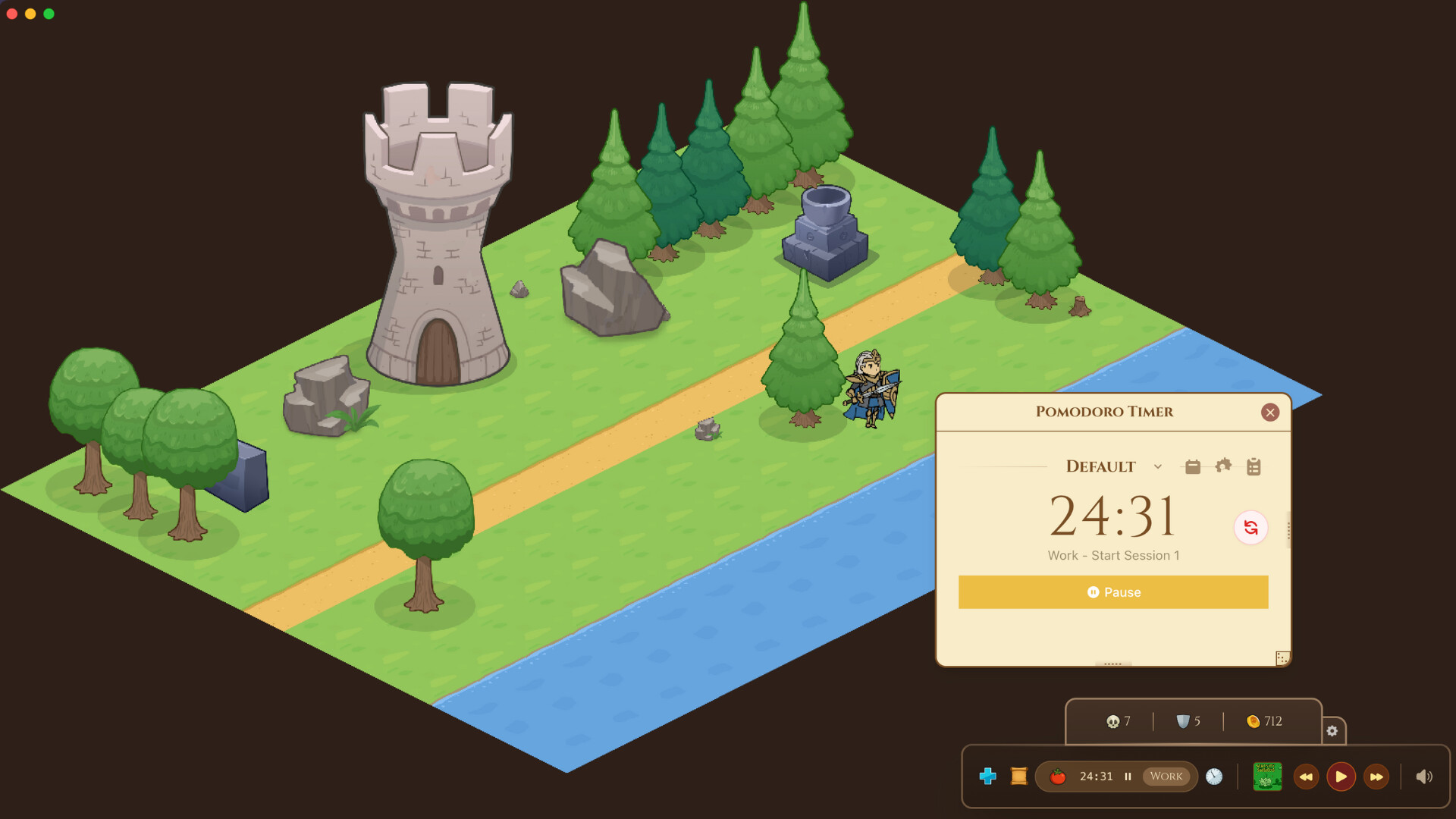Quichotte’s Never-Ending Watch - A Lofi Companion screenshot 4