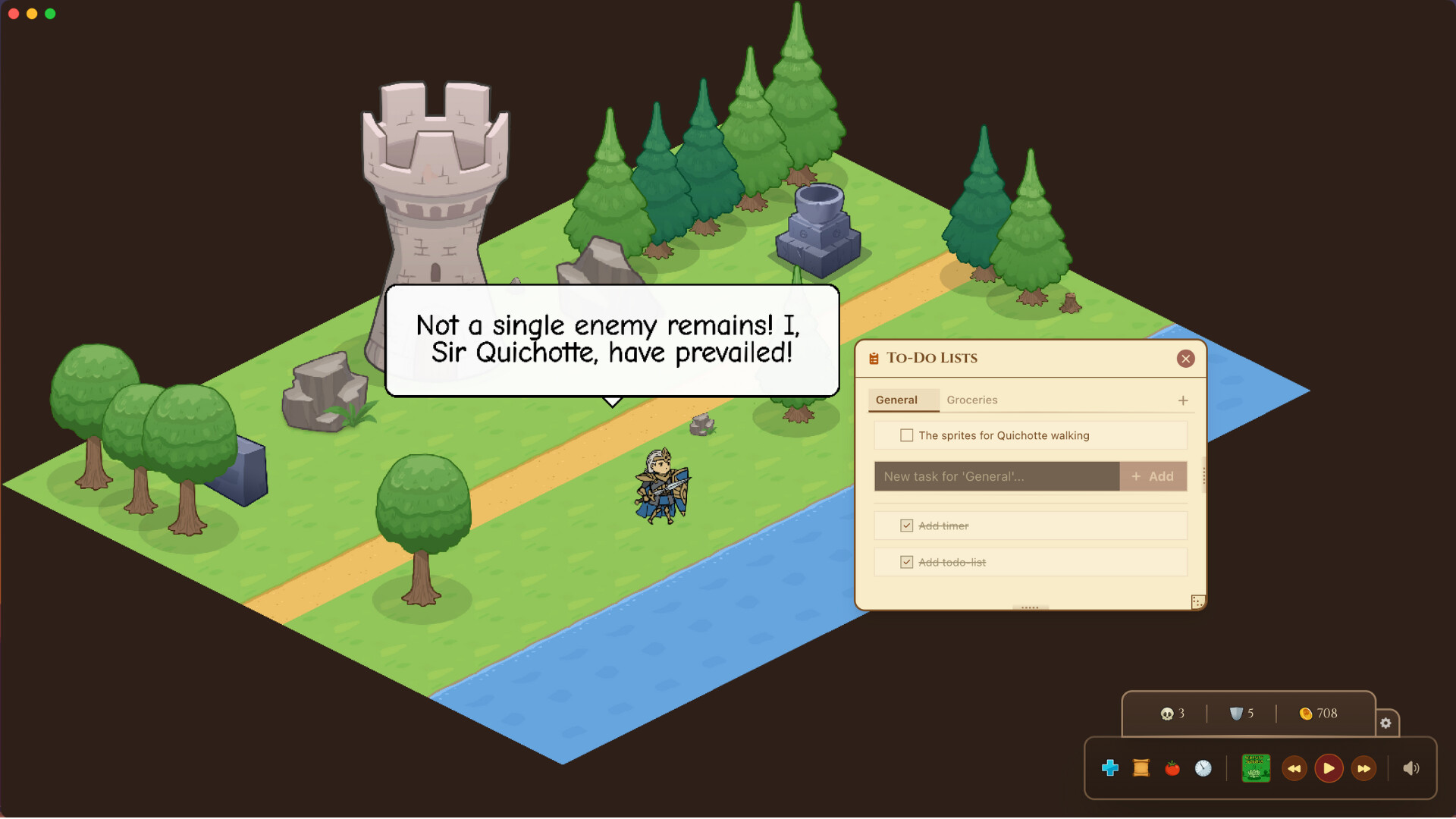 Quichotte’s Never-Ending Watch - A Lofi Companion screenshot 3