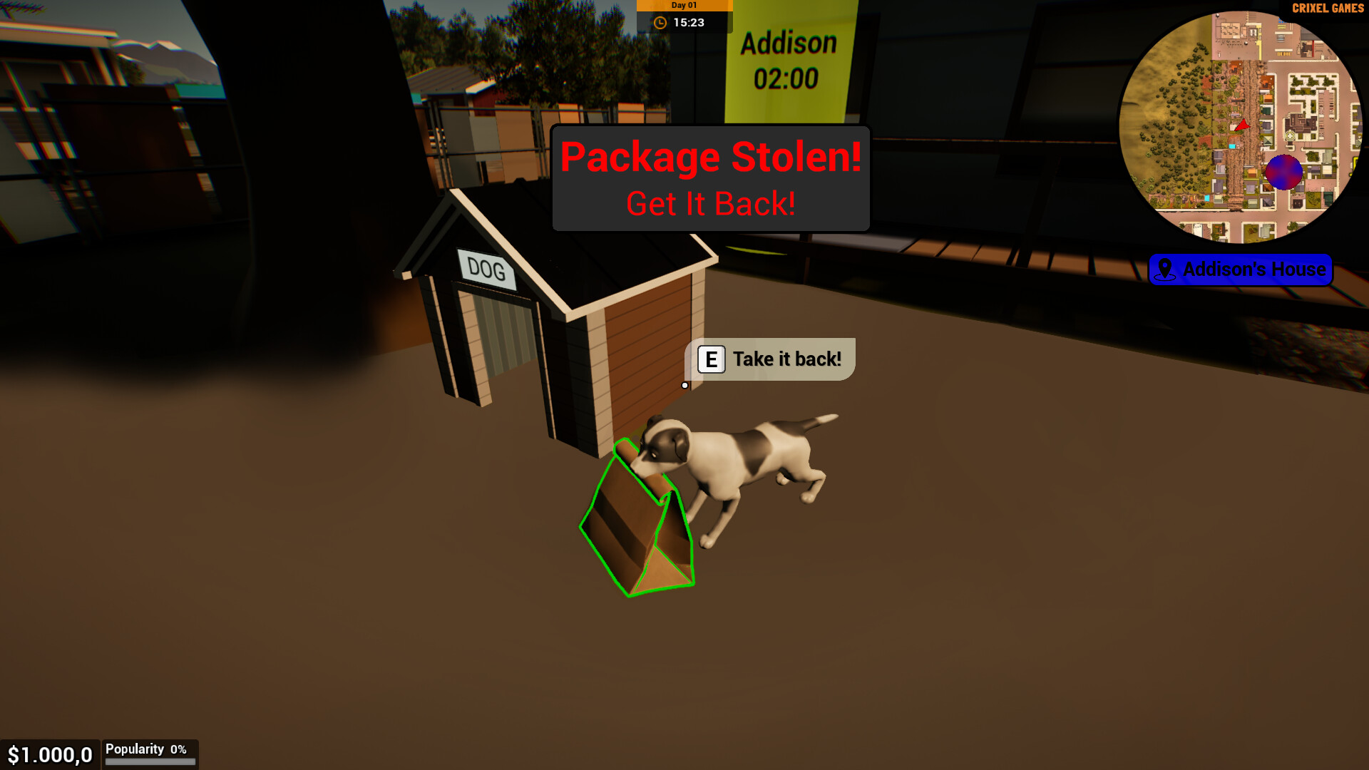 Courier Simulator screenshot 2