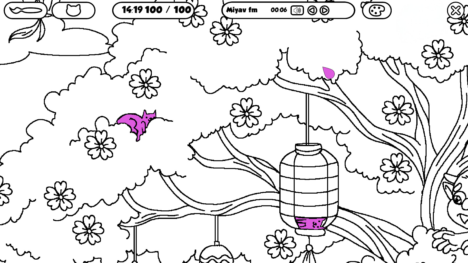 100 Cats Lost In Japan Find & Color screenshot 3