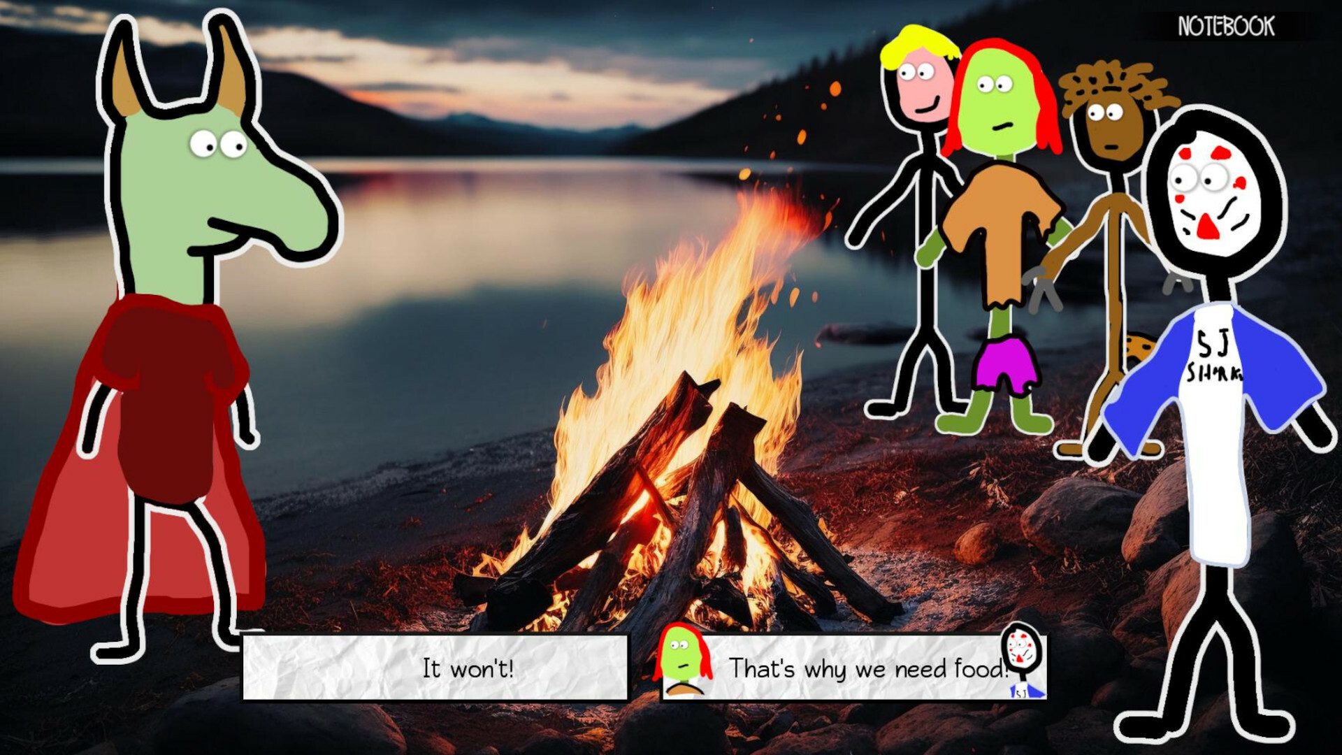 Last Summer at Camp Apocalypse Blood: 101 Ways to Not Capture Bigfoot screenshot 1