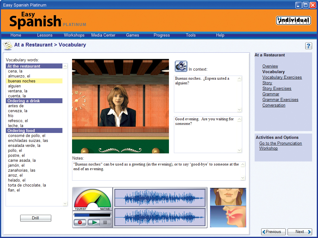Easy Spanish™ Platinum screenshot 1