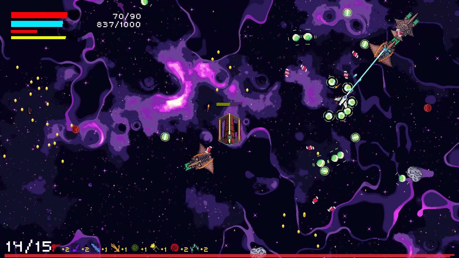 Void Miner – Incremental Asteroids Roguelite screenshot 1