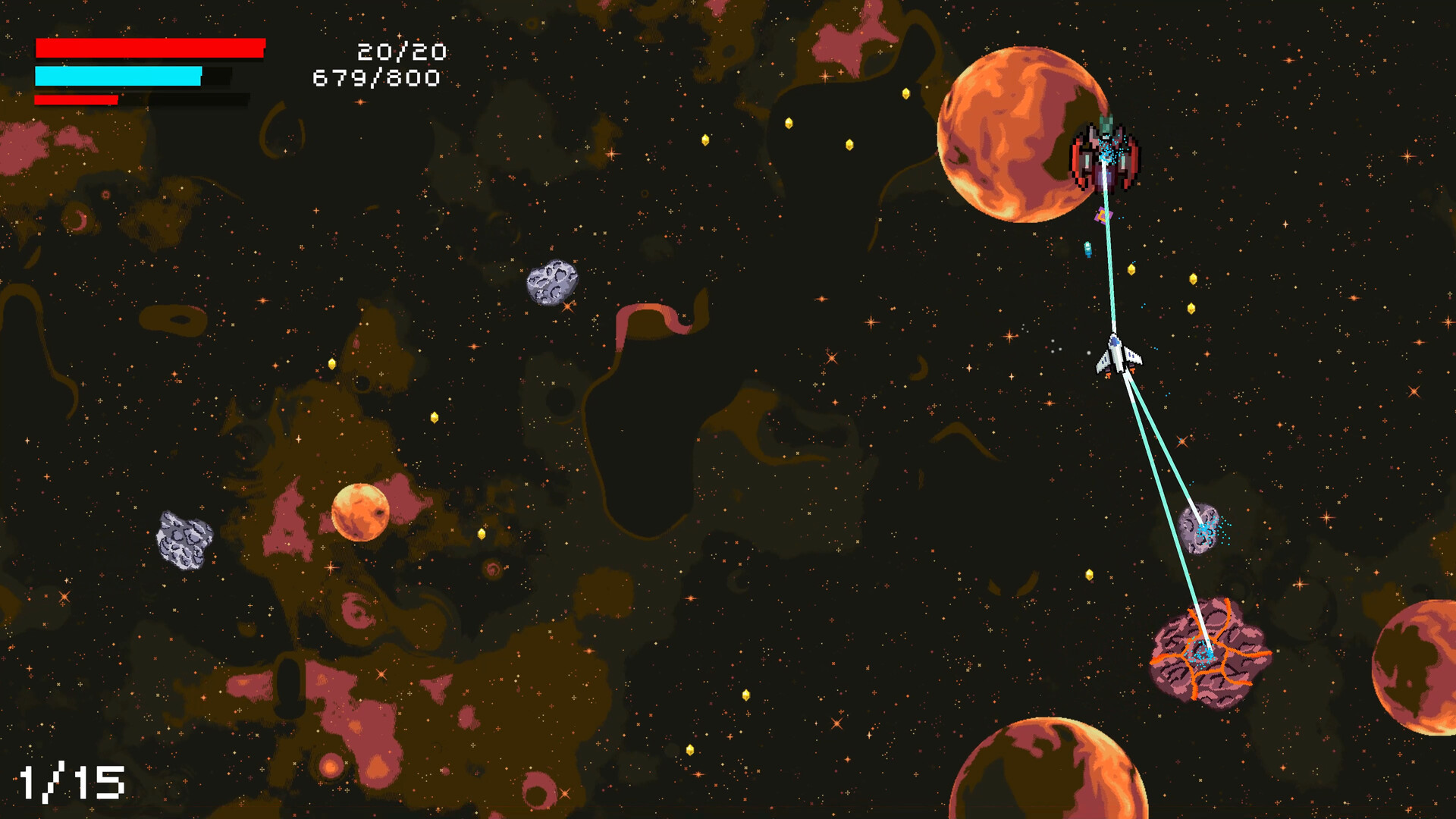Void Miner – Incremental Asteroids Roguelite screenshot 3