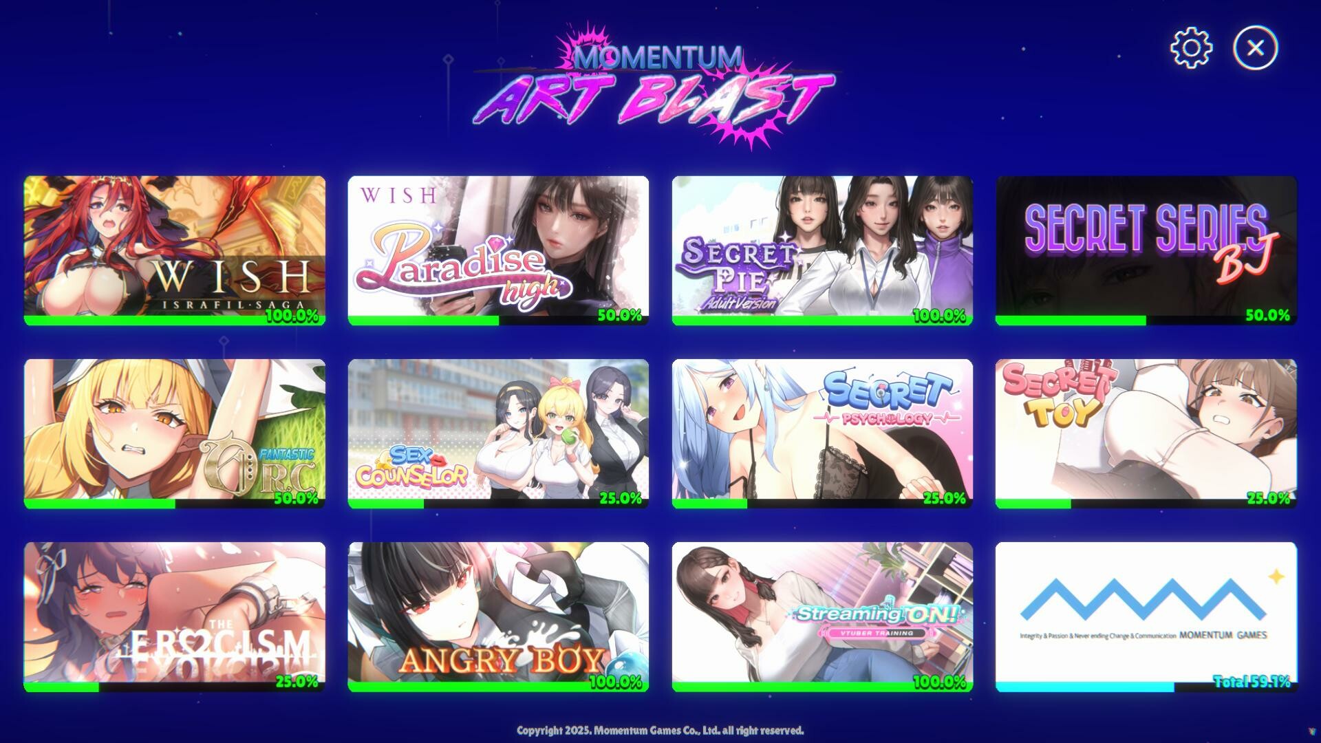 MOMENTUM ART BLAST screenshot 3