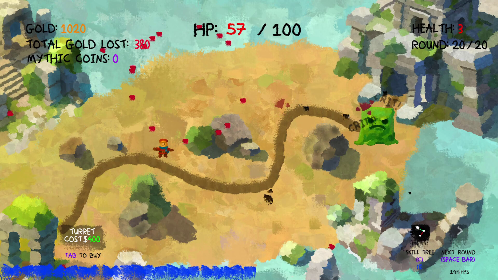 Paint On Paint TD screenshot 2