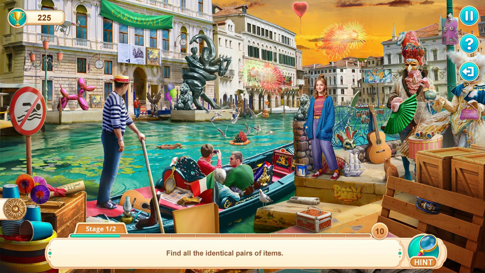 Festival Journey: Venetian Masquerade Collector's Edition screenshot 2