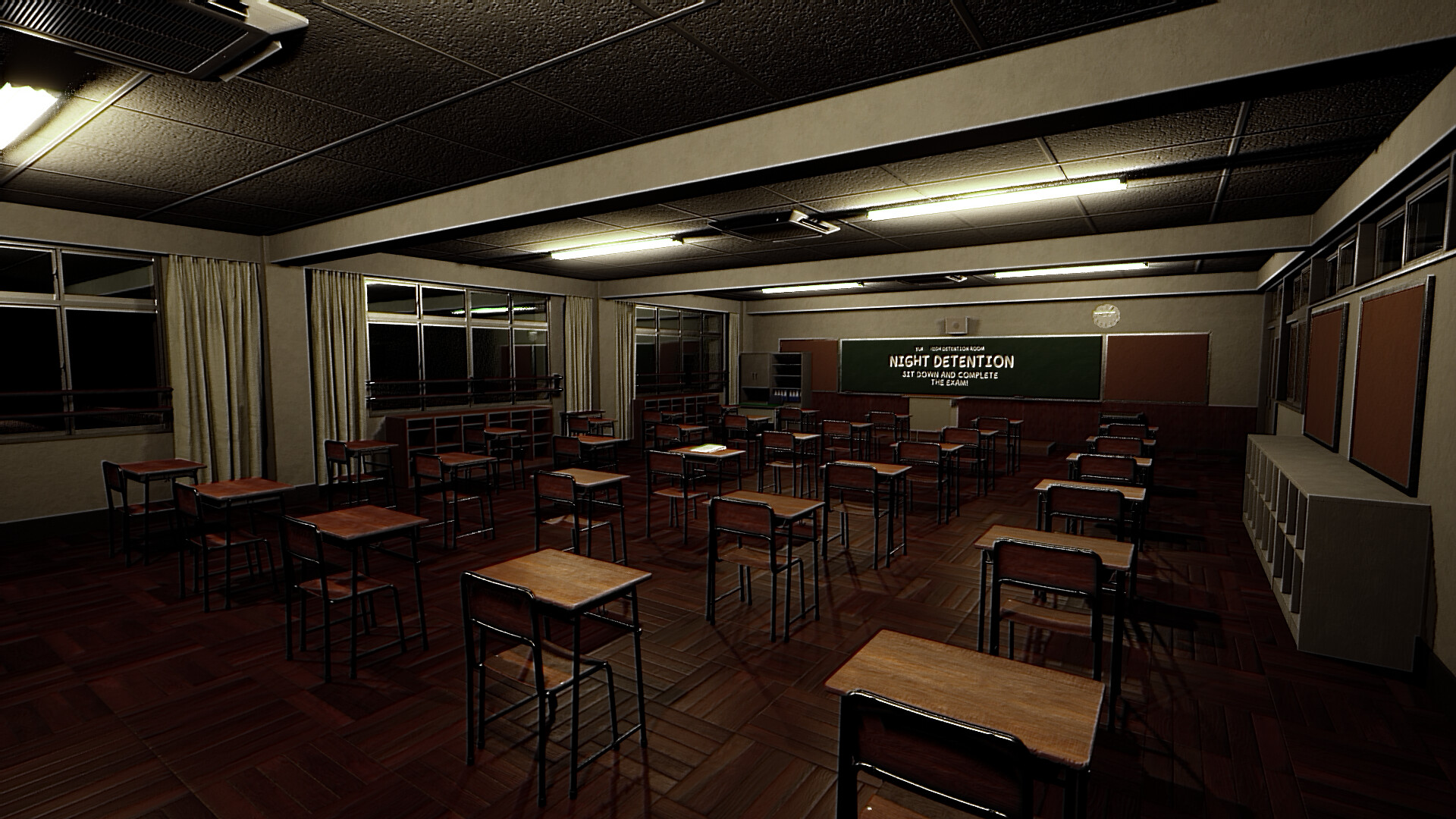Night Detention | 夜の居残り screenshot 3
