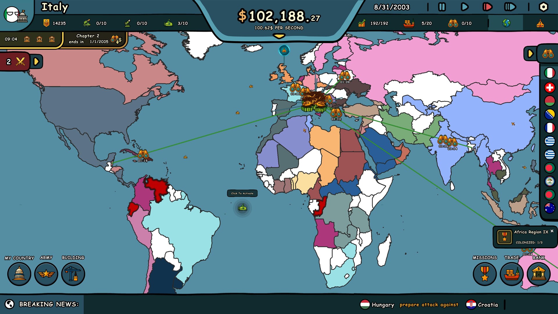 Countryballs: Power Protocol screenshot 1