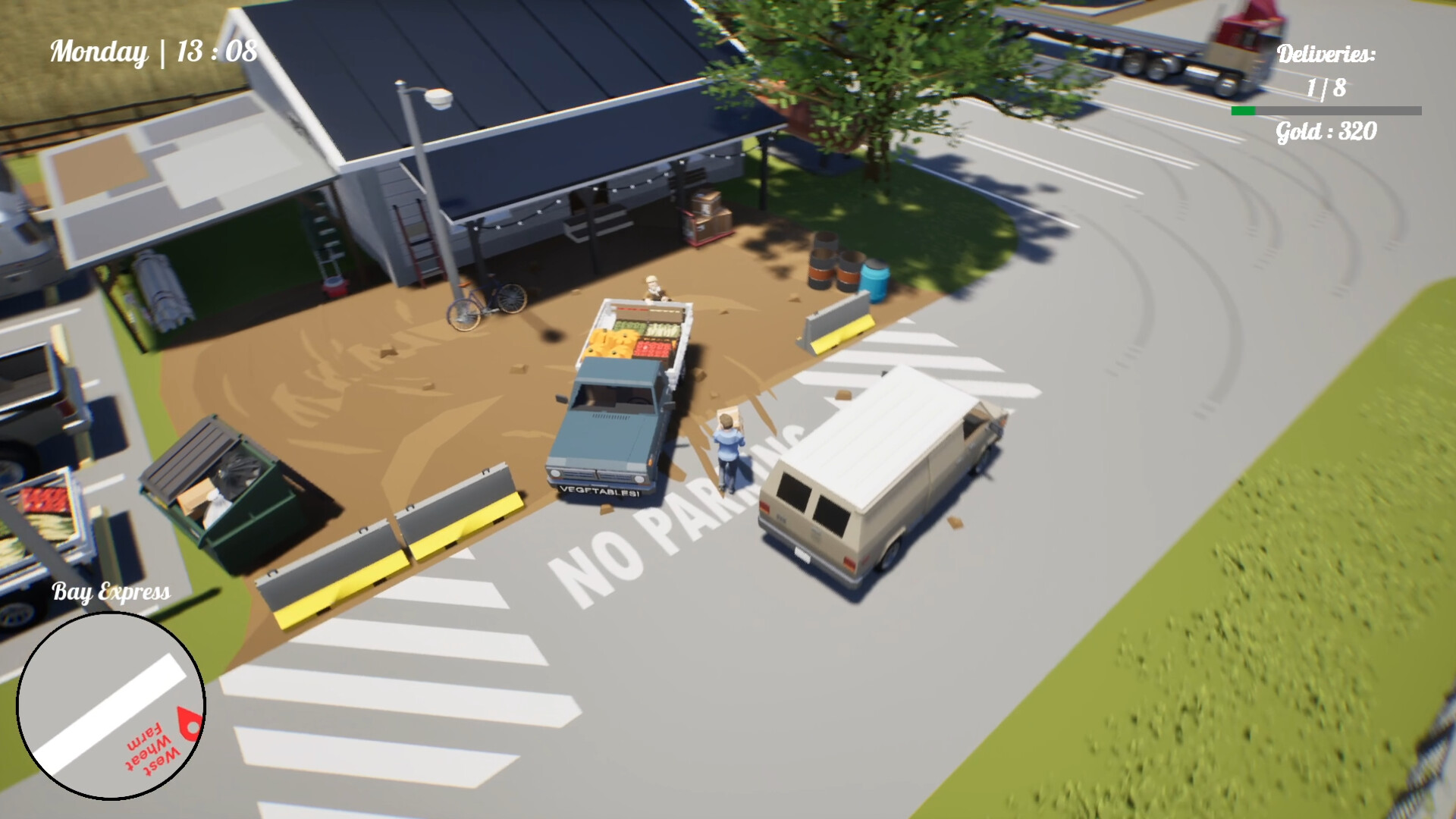 Courier Bay screenshot 2