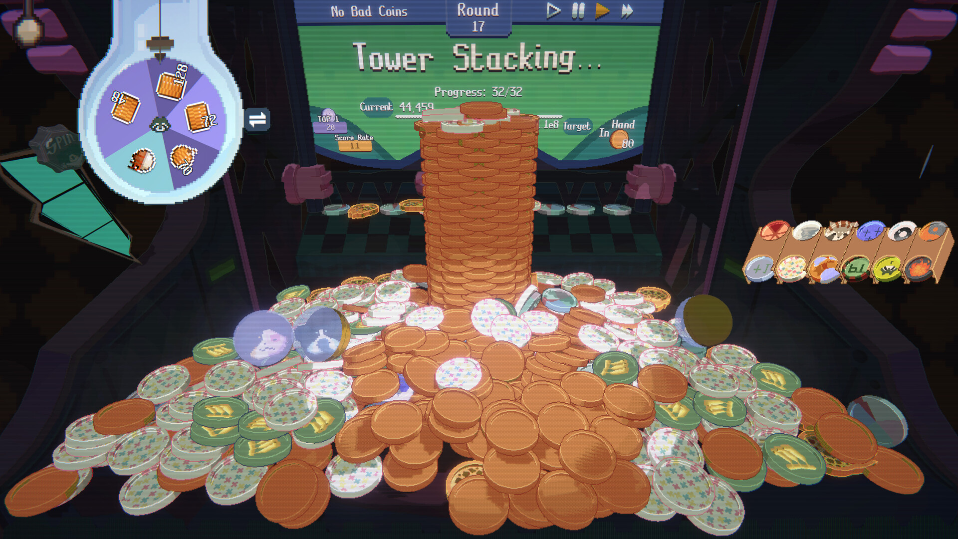 RACCOIN: Coin Pusher Roguelike screenshot 10