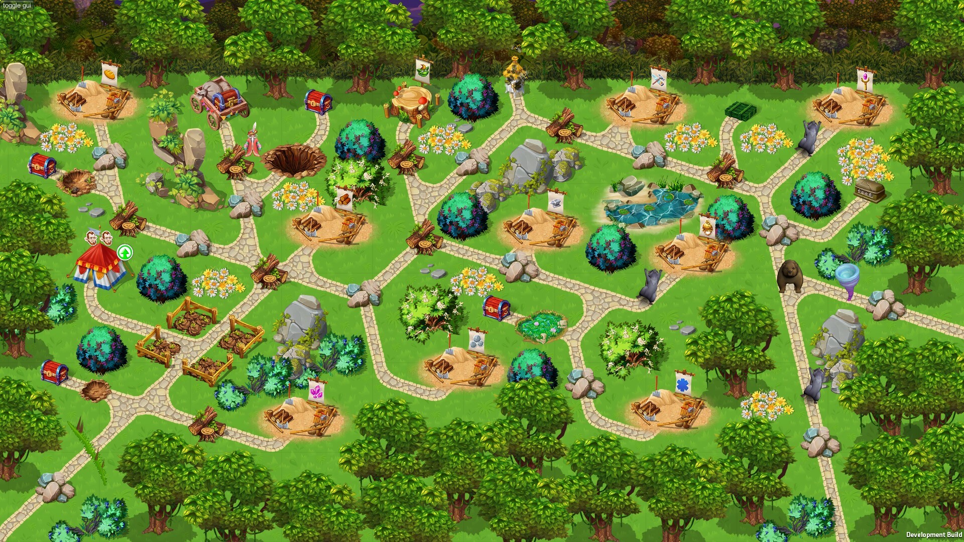 Gnomes Garden: Black Stones screenshot 3