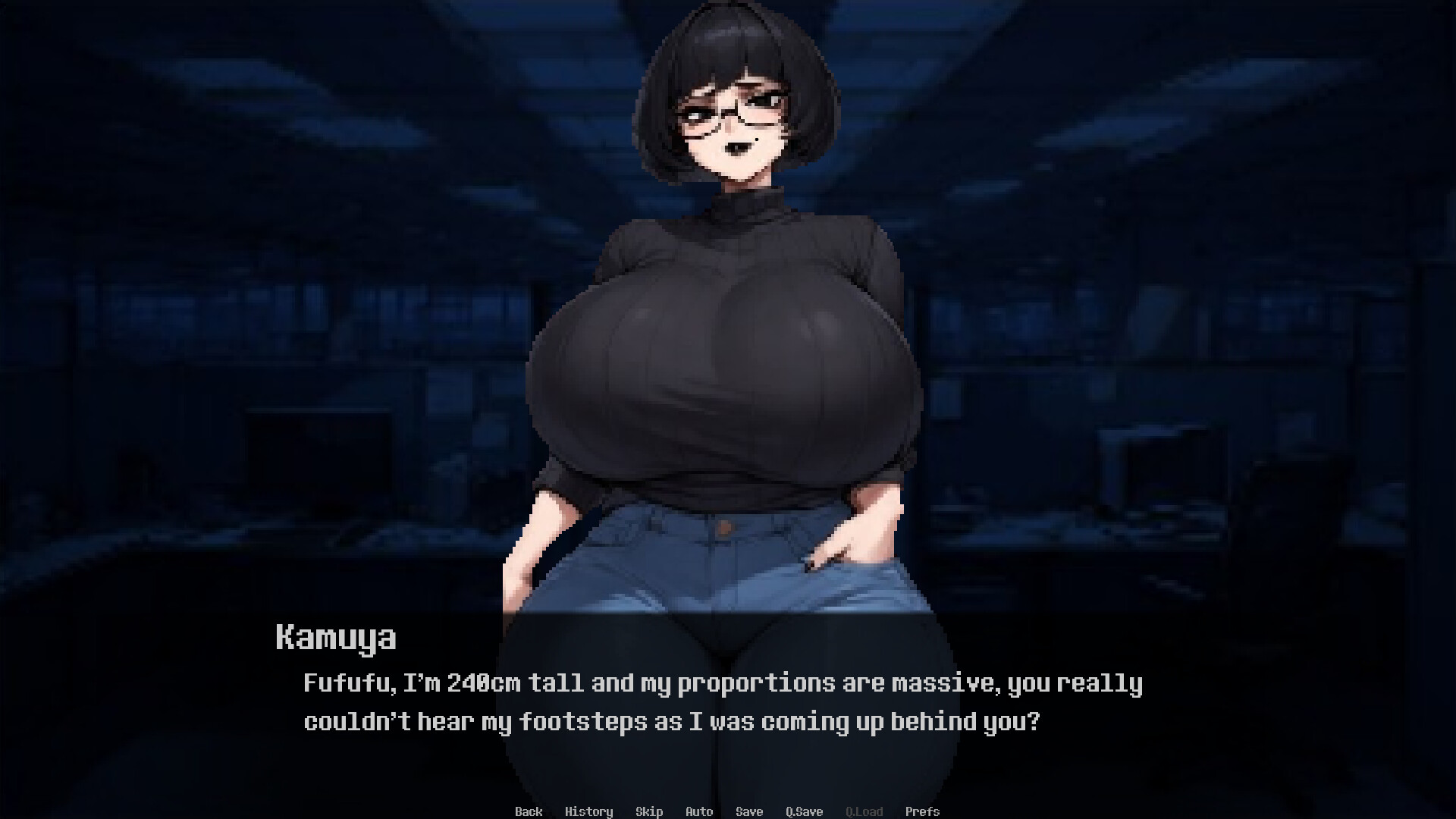 Dominated by: Yandere Goth Co-worker screenshot 2