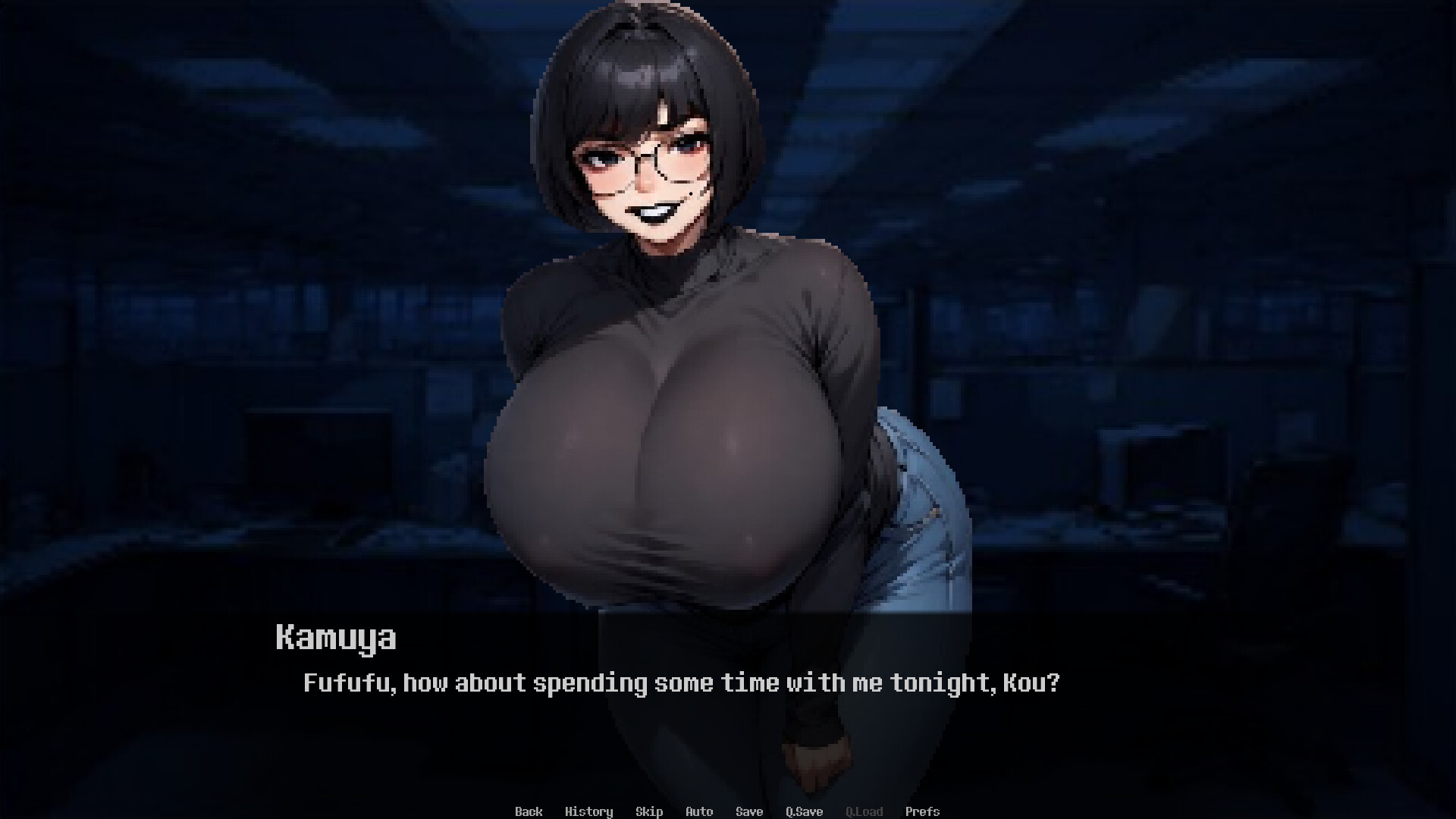 Dominated by: Yandere Goth Co-worker screenshot 1