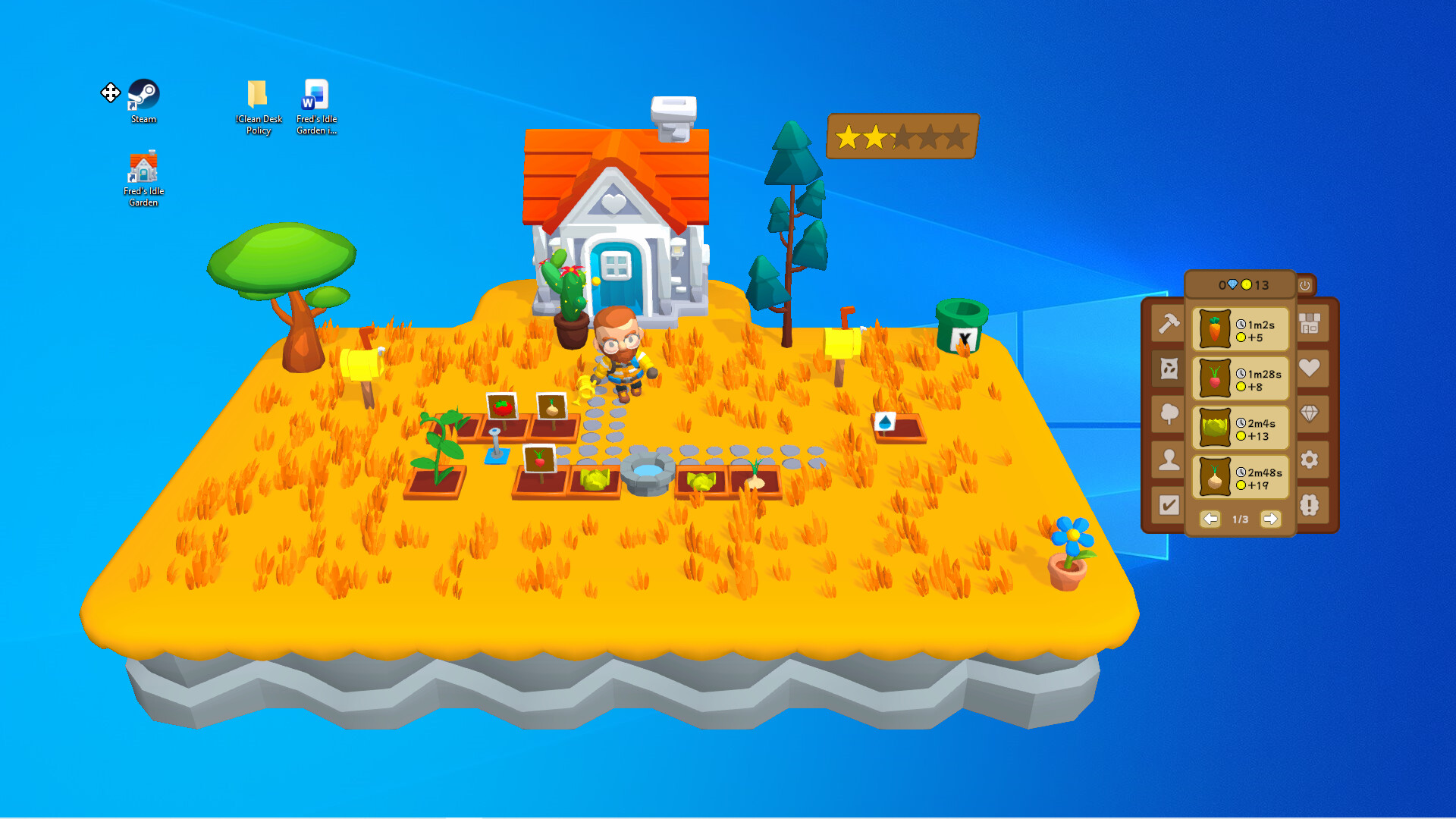 Fred's Idle Garden screenshot 3