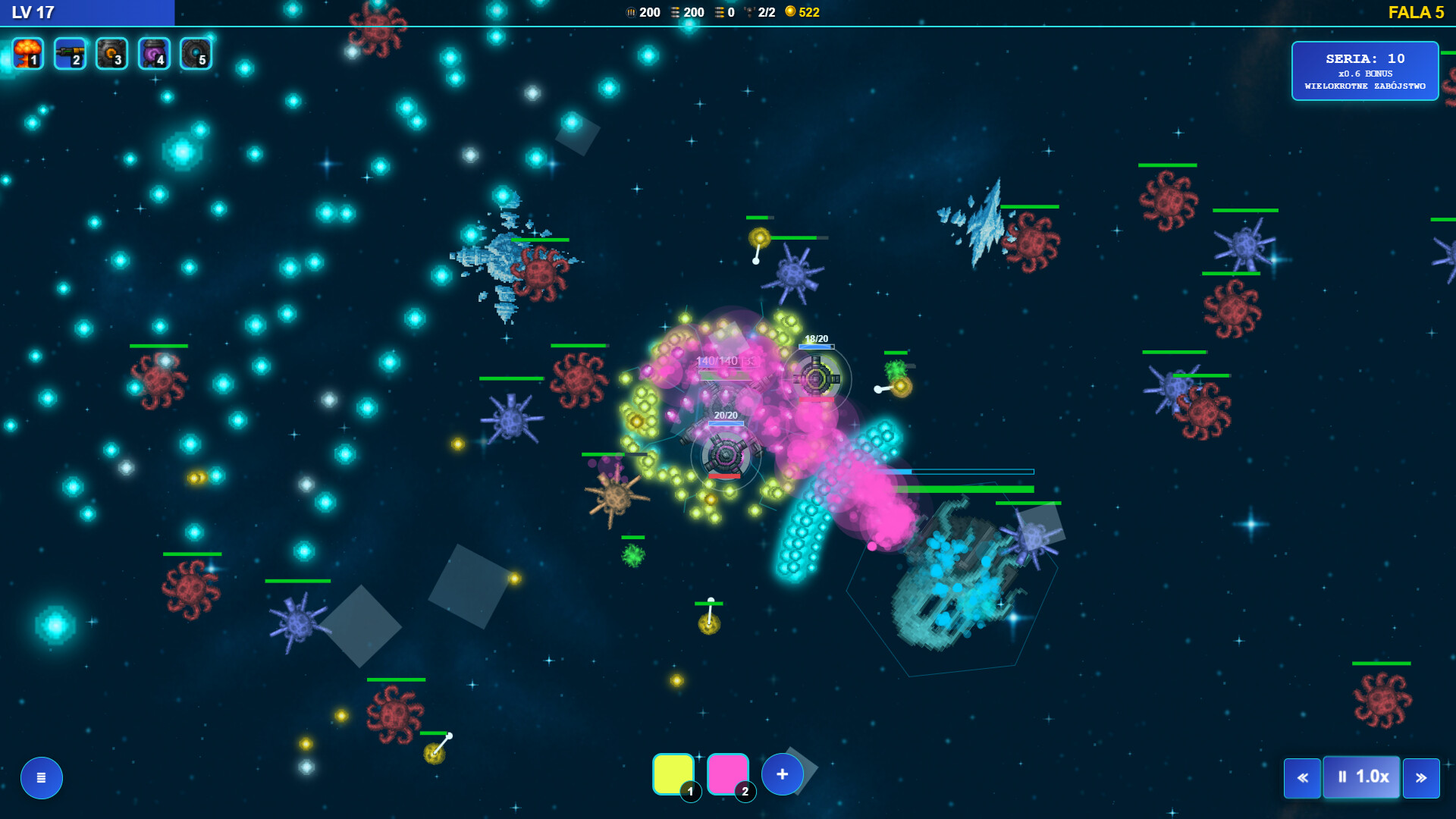 Pattern Survivors: Bullet Hell — Create Chaos screenshot 5