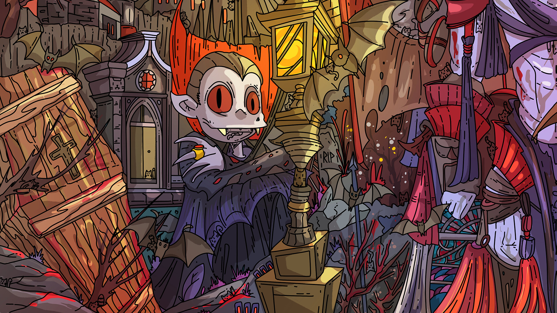 100 Vampire Cats screenshot 4