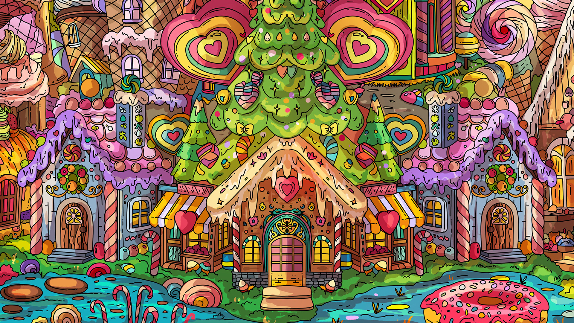 100 Candy Cats screenshot 1