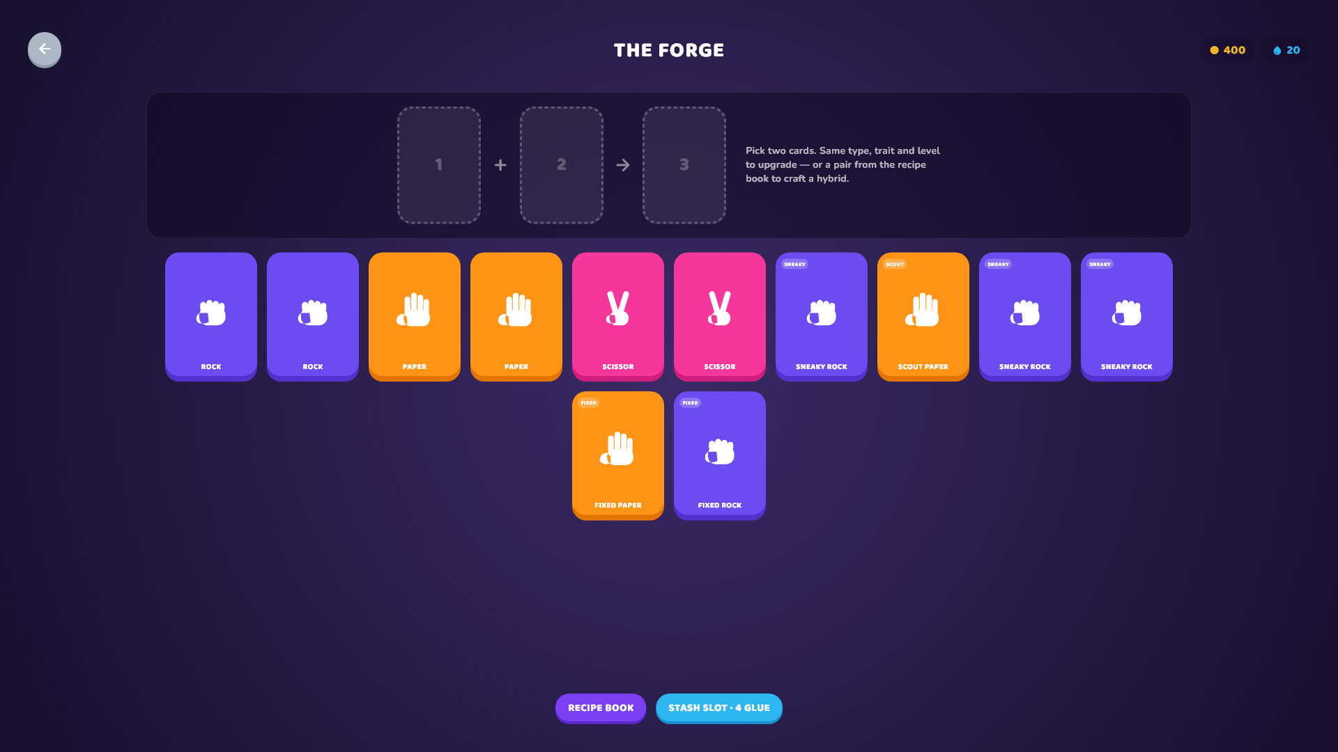 Rogue Paper Scissors screenshot 1