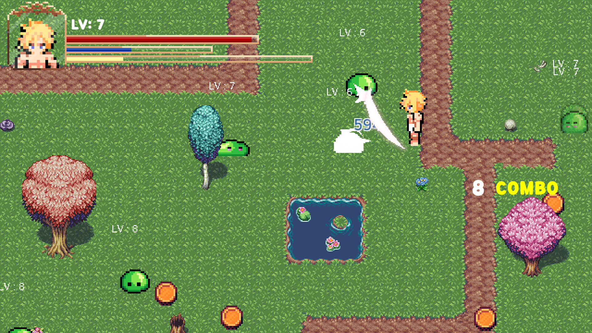 Dragon Slayer and The Leaf Town screenshot 2