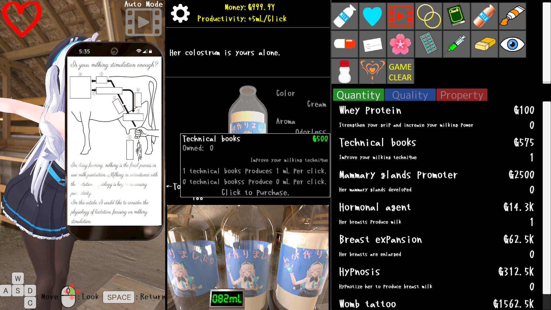Clicker Dairy screenshot 3