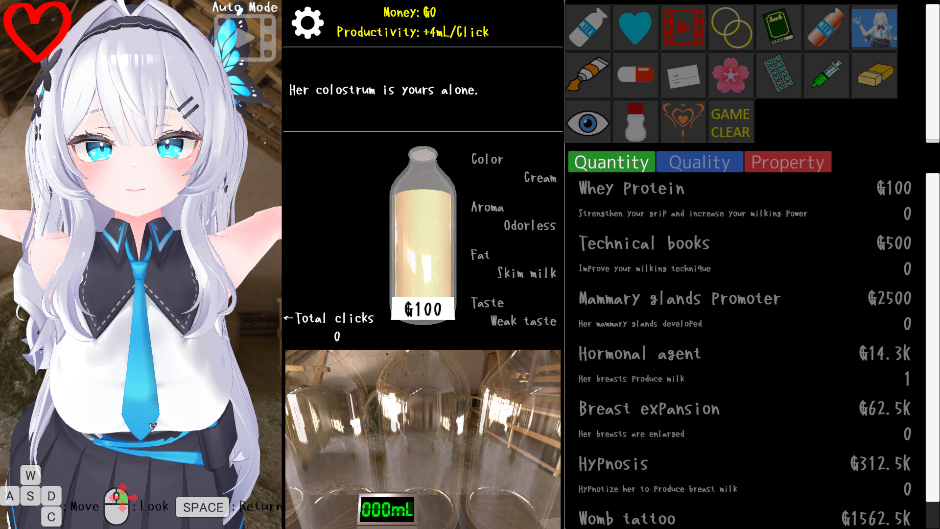 Clicker Dairy screenshot 1