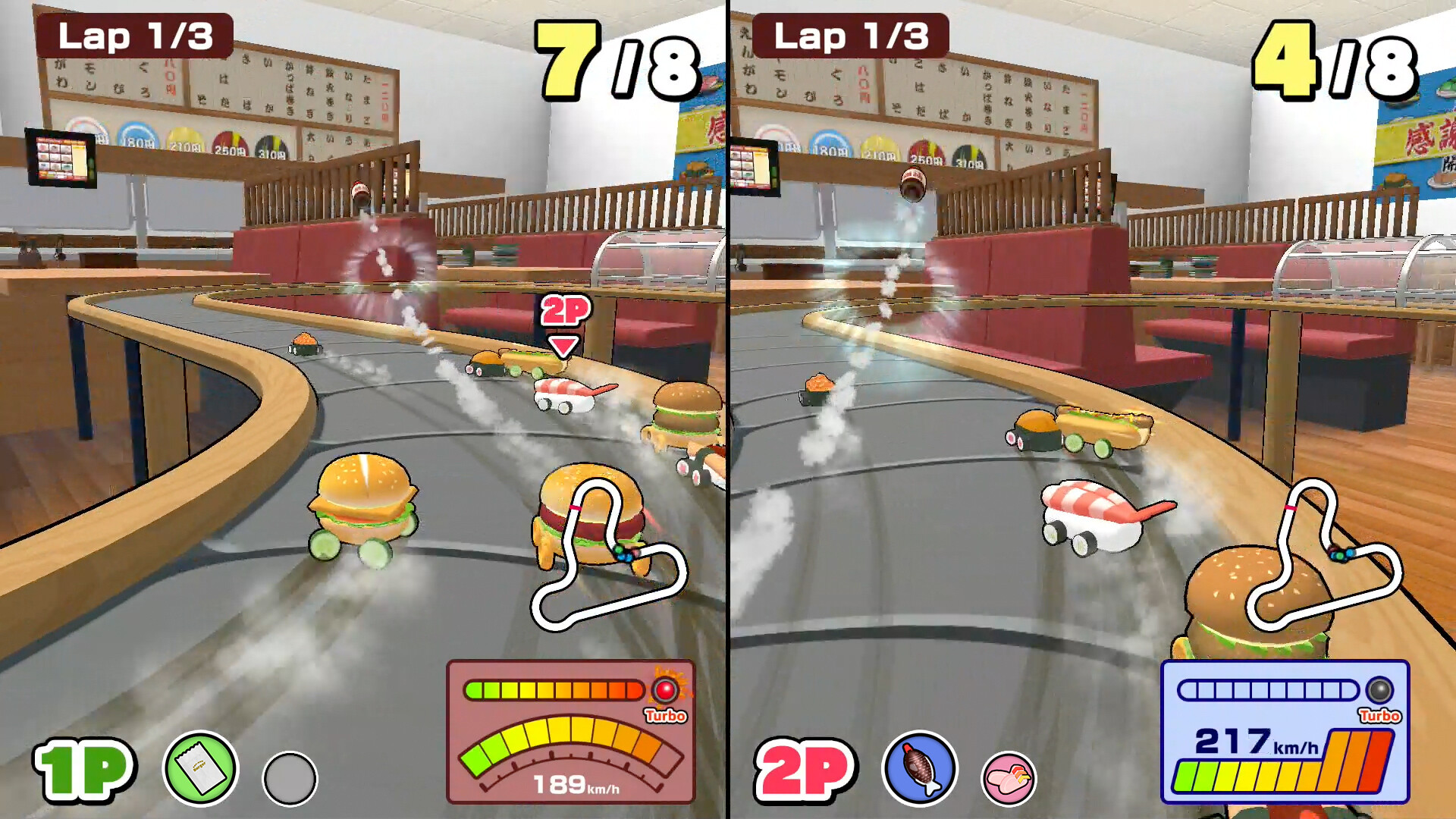 SUSHI vs BURGER Race screenshot 4