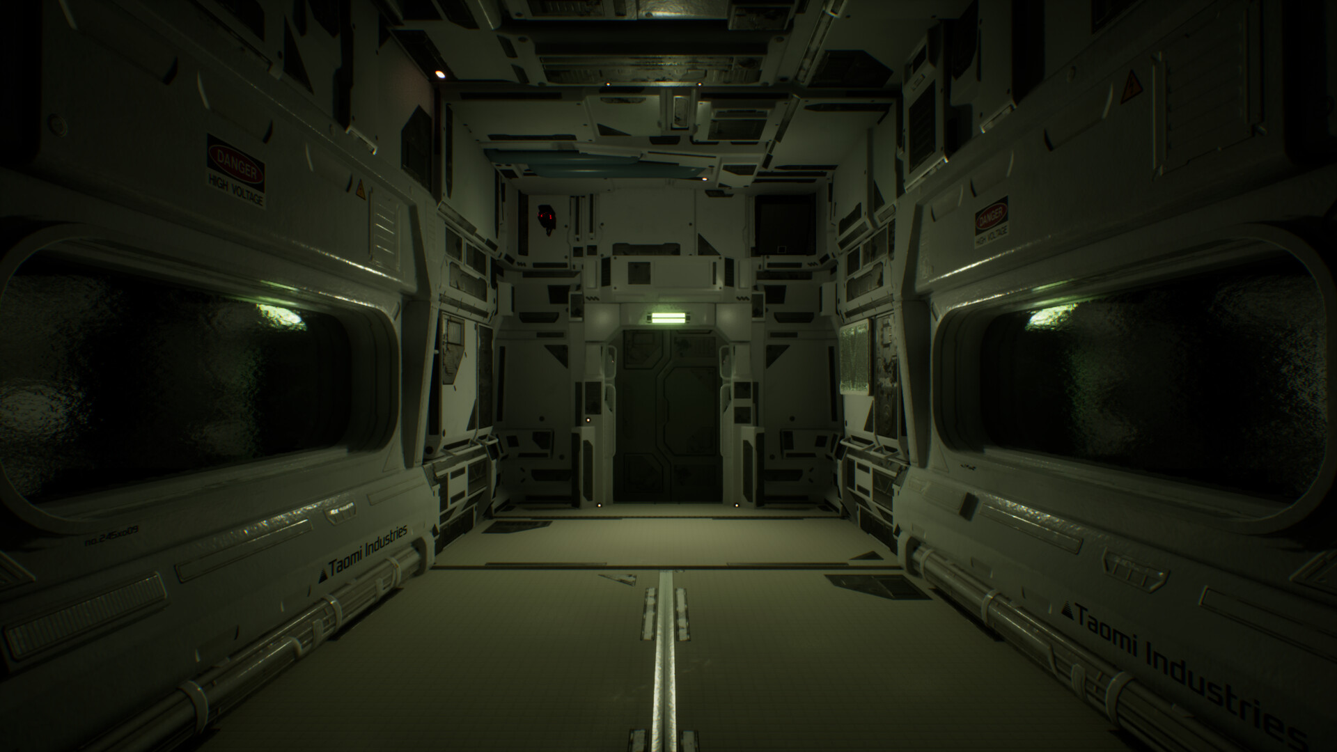 Deep Space Corridor screenshot 1