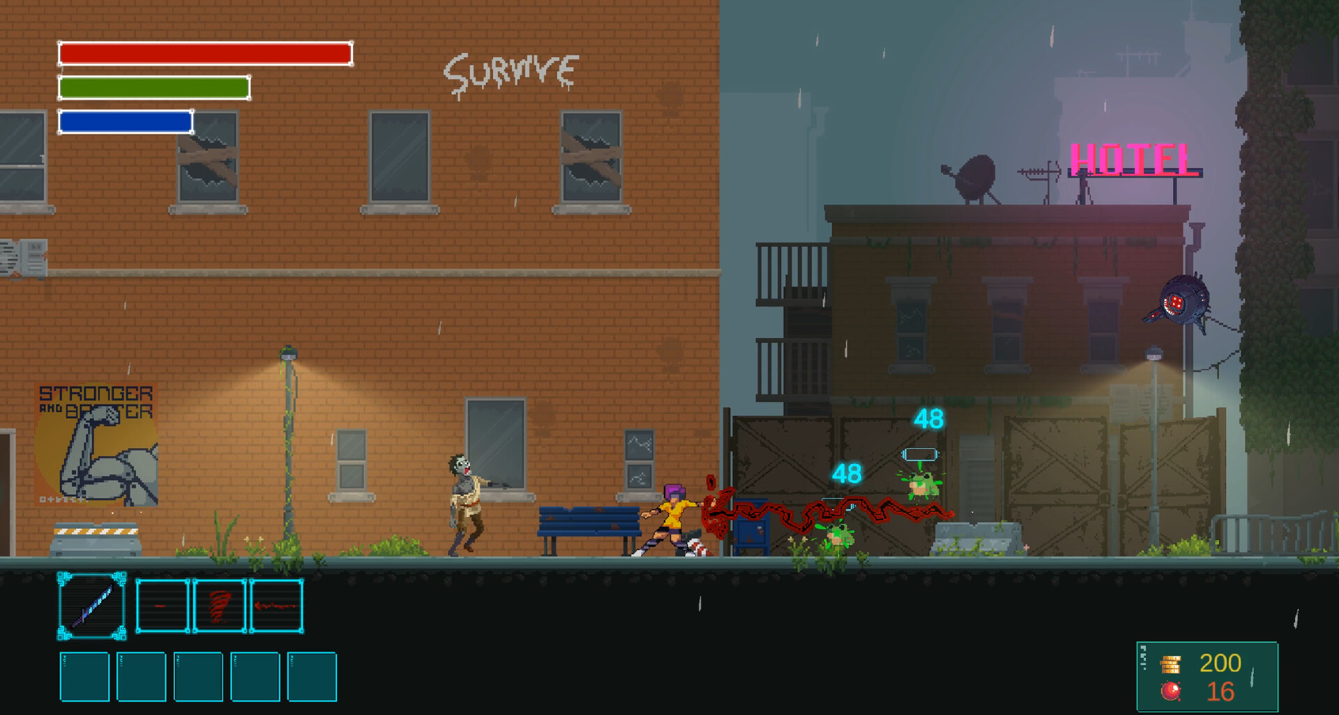 Cyan Breach screenshot 3