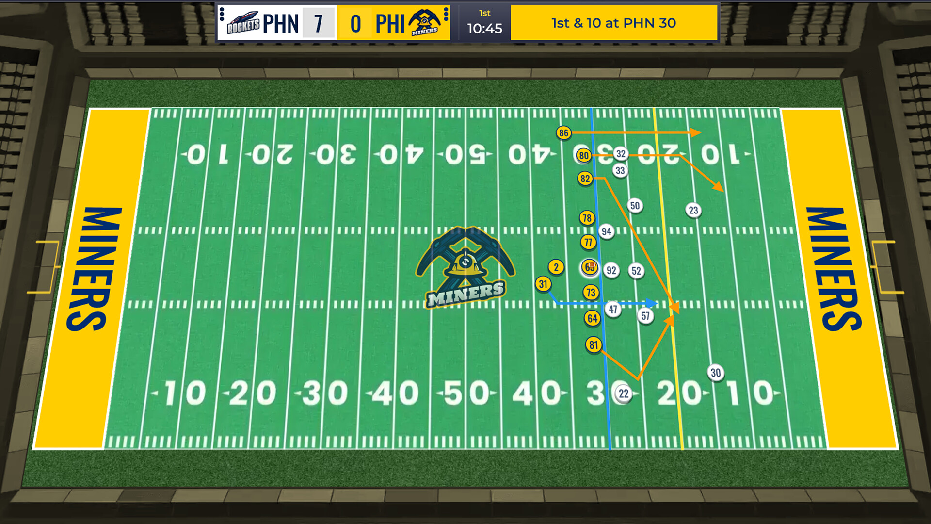 Ultimate Pro Football Coach screenshot 1