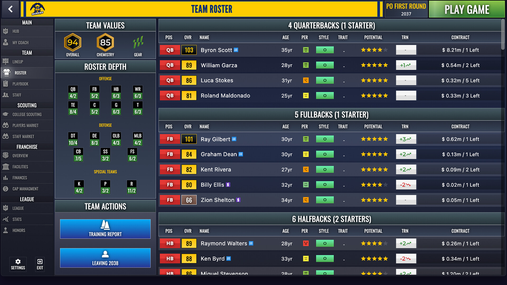 Ultimate Pro Football Coach screenshot 11