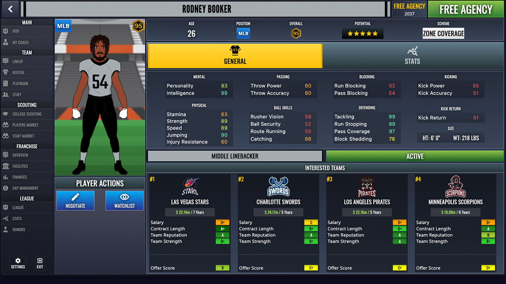 Ultimate Pro Football Coach screenshot 23