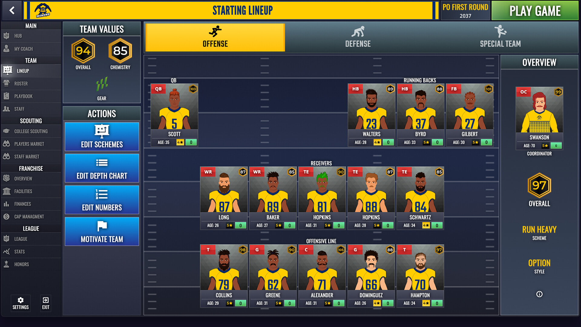Ultimate Pro Football Coach screenshot 3