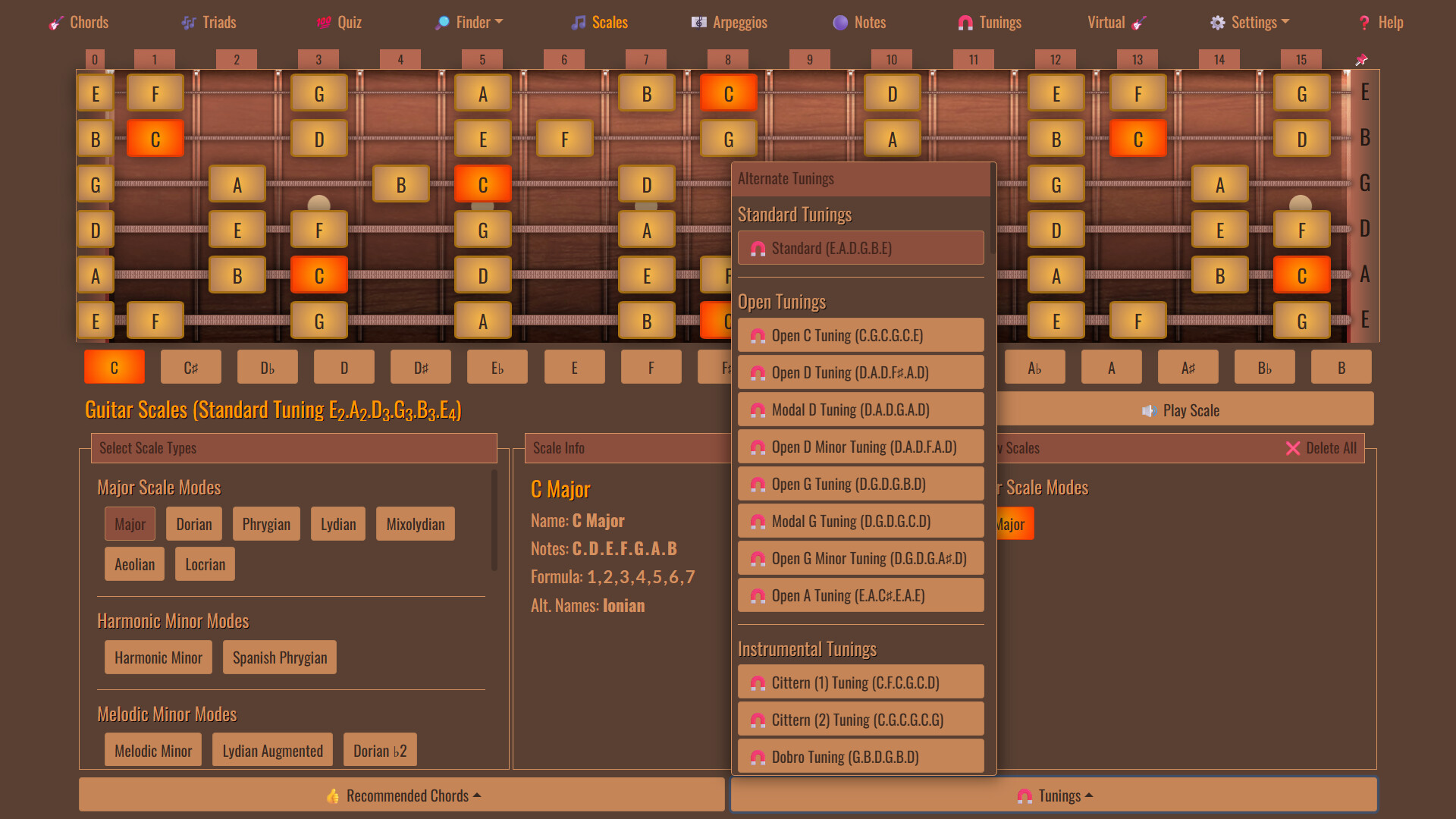 Guitarist's Reference screenshot 4
