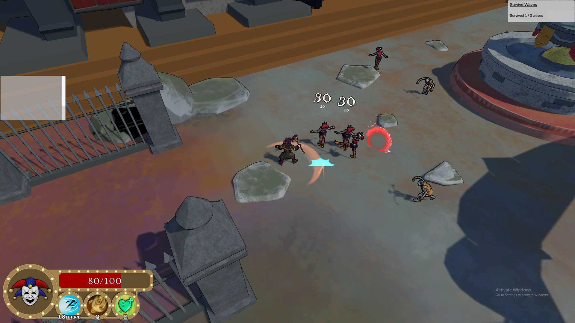Curtainfall screenshot 2