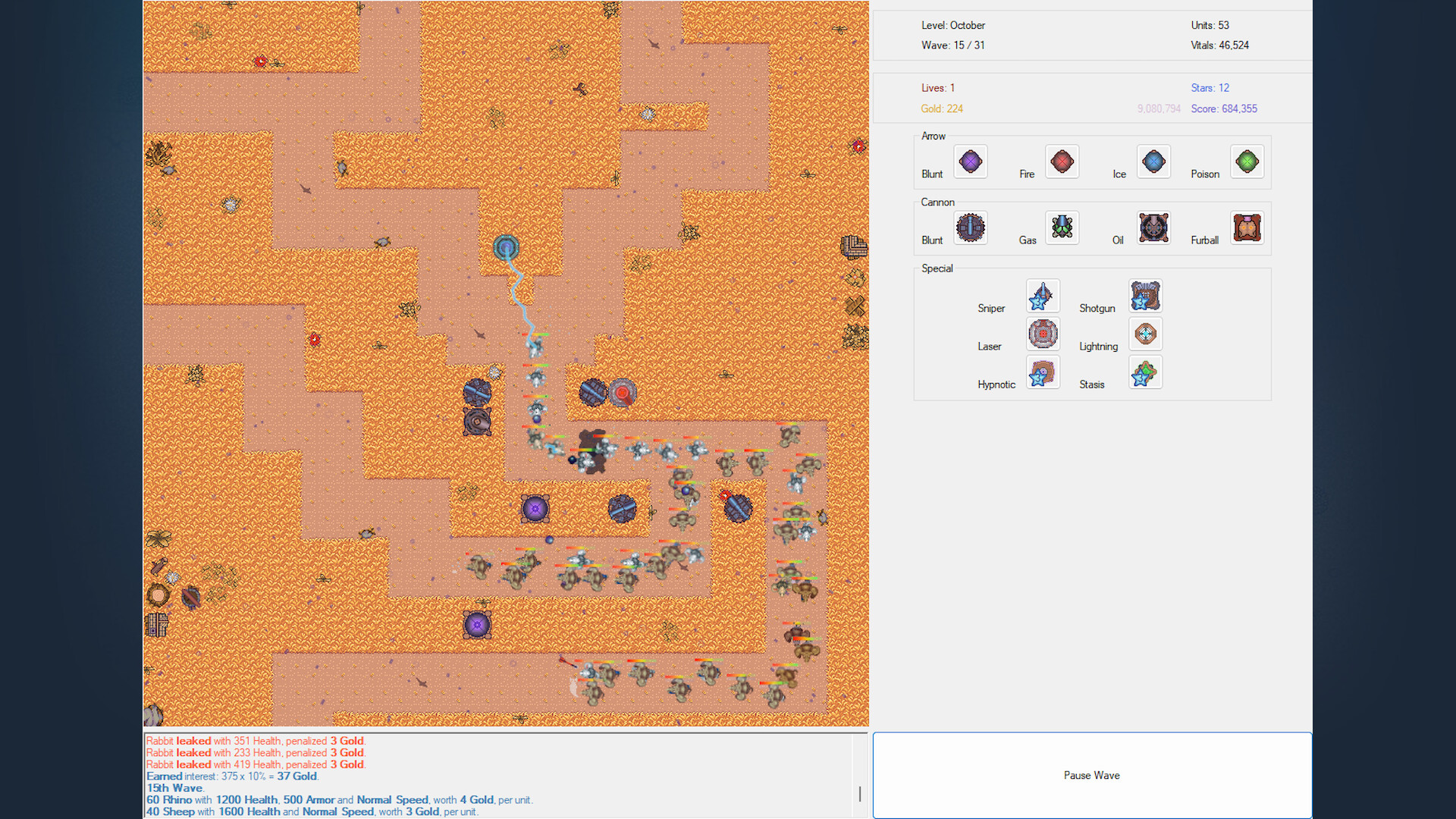 Fluffy Tower Defense screenshot 4