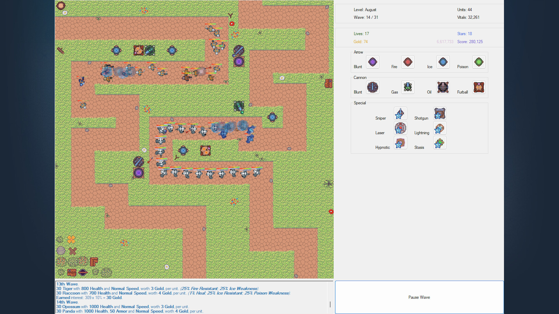 Fluffy Tower Defense screenshot 3