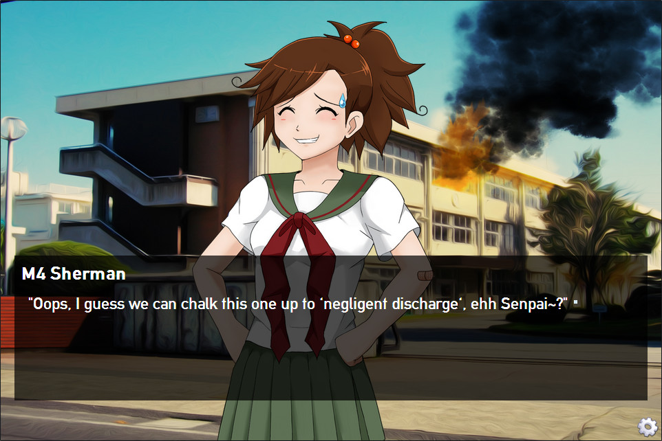 Panzermadels: Tank Dating Simulator screenshot 1